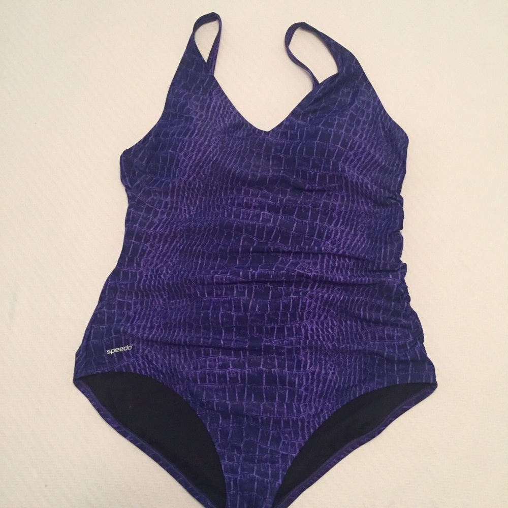 Speedo Swimsuit Purple